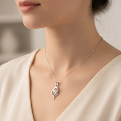 Shining Moissanite Classic 925 Sterling Sliver Necklace